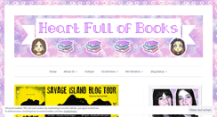 Desktop Screenshot of heartfullofbooks.com